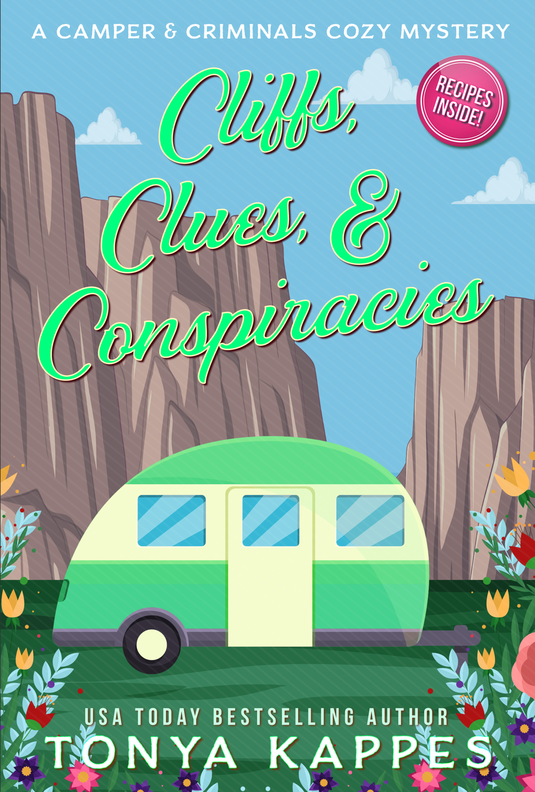 Cliff, Clues, & Conspiracies - Tonya Kappes | Cozy Mysteries